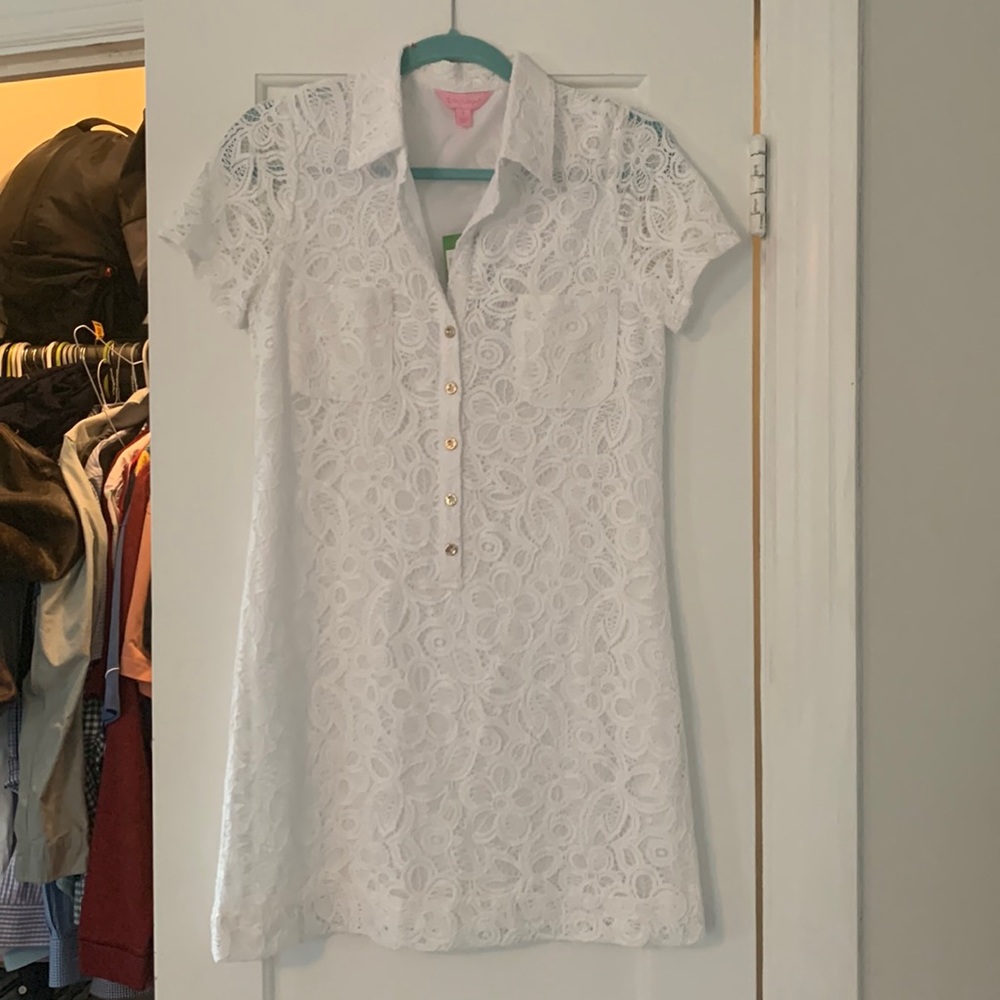 Lilly Pulitzer Nelle eyelet dress